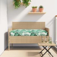 Cojín Exterior vidaXL Verde Poliéster 100 cm x 40 cm x 8 cm - details 0