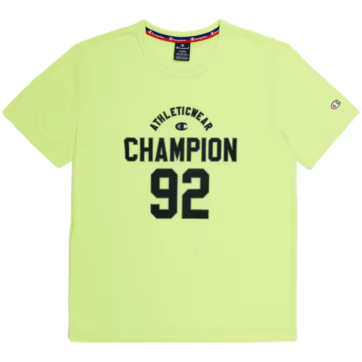 Camiseta de Futbol Champion Crewneck T-Shirt para hombre en color amarillo - 1