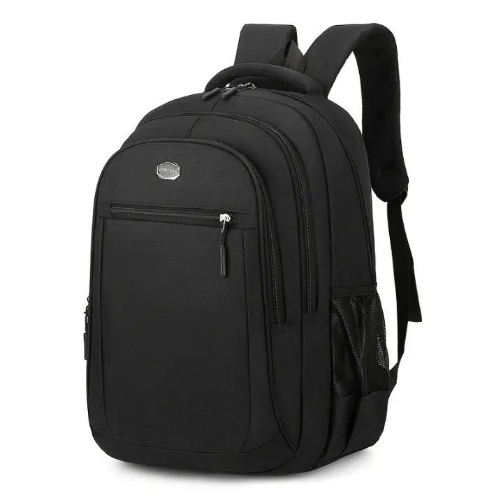 Mochila Grande Resistente Al Agua Y Arrastre Para Hombres Y Mujeres Estudiante Con Múltiples Bolsillos Bolsa De Computadora Para Viajes - 1