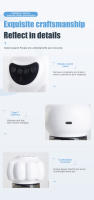 Instrumento de aspiración y raspado al vacío, instrumento de ventosas eléctrico inteligente para calentar la respiración, masajeador que pasa por meridianos e instrumento de succión - details 11