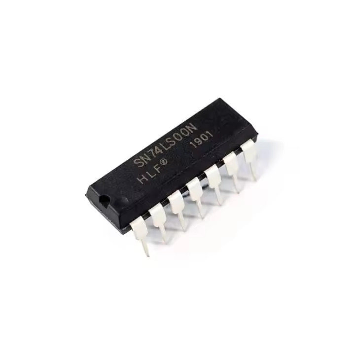 2x 74LS00 = SN74LS00N DIP-14 IC 4 Puertas NAND - 1