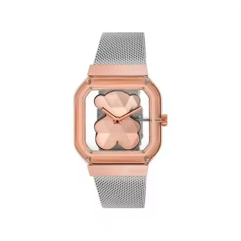 Reloj Tous D-bear Party de acero y policarbonato con caja rosa     ORIGINAL con garantía y packaging oficiales de la firma - 1