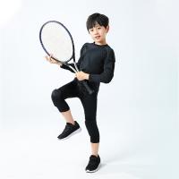 Leggings De Baloncesto Con Protecciones De Rodilla Tallas Para Deporte Entrenamiento Correr Capris Chico Pantalones De Compresión - details 3