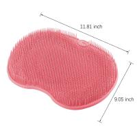 Pulgar De Silicona Reutilizable Para Limpieza De Pared Y Masaje En La Bañera Escobilla De Ducha Con Masajeador De Pies Mat De Masaje Para El Baño - details 8