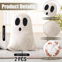 2Pcs Cojines De Halloween Espeluznantes Para Sofá Cama Decoración De Casa Fiesta Estilo Europeo Forma Rectangular Adultos - details 2