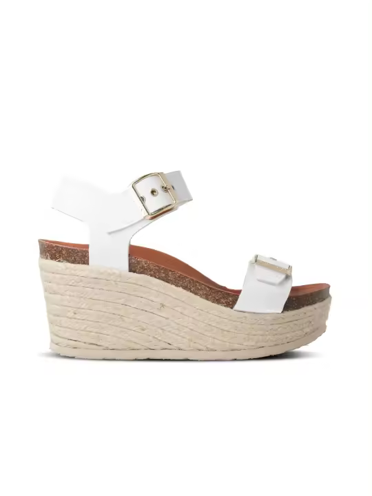 Genuins Venecia Leather Mujer - Sandalias con cuña de vestir - Calzado Eco Extracómodo - 1