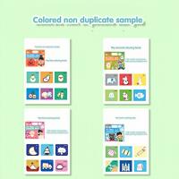 Libro De Colorear Con Temas No Repetidos Núm. 4: Animales Exterior Alimentos Y Vida Fomenta La Creatividad Infinita Para Niños Mayores De 2 Años - details 4
