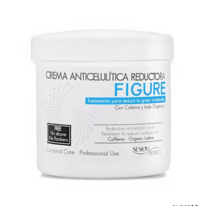 CREMA ANTICELULÍTICA REDUCTORA FIGURE CAFEÍNA 500ML - 1