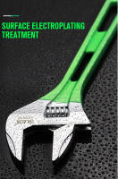 Llave De Mano Ajustable LAOA Con Gran Apertura Multifuncional Para Reparación De Tuberías De Baño 6-12 Pulgadas Herramienta De Plomería - details 6