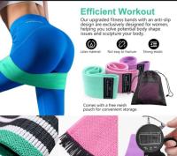 LIFE PRO NUTRITION BOOTY BAND X2 NEGRO - Cintas de Resistencia, Intensidad adaptable, Durabilidad y Facil transporte - details 1