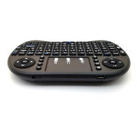 Teclado Inalámbrico Mini I8 2.4G Handheld Touch Clásico Negro Para Android TV Box PC Ratón Aire Juego Teclado Multifuncional Ruso Francés Español - details 2
