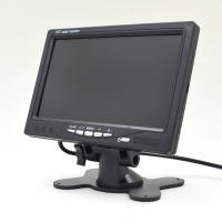Monitor De Coche 7 Pulgadas Pantalla TFT LCD 1024X600 Para Cámara De Retrovisora Seguridad Doméstica CCTV 12V/24V Instalación En Dash - details 3