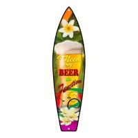 Cartel De Metal Tiki Bar Surf Estilo Americano Irregular Para Decoración De Pared Hogar Playa Club Barra Cocina Cuarto Dormitorio - details 6