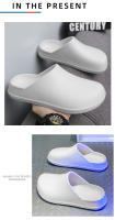 Zapatillas De Verano Para Hombre Antideslizantes Resistentes Al Aceite Zapatos De Cocina Para Enfermero Casual EVA Ligeros Y Suaves Clogs - details 5