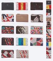Cartera Larga De Mujer CHCH Estilo Retro Clásico Con Patrón De Dibujos Animados Letras Material PVC Cierre De Cremallera - details 6