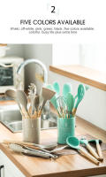 Juego De Utensilios De Cocina Ecológicos De Silicona 13PCS Antiadherentes Con Caja De Almacenamiento Herramientas De Hornear Y Medidora - details 4