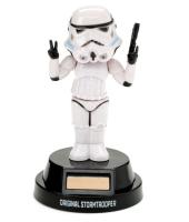 Star Wars Figura solar coche Soldado Imperial  Muñeco Movimiento Original Stormtrooper Juguete Coleccionable , Altura 13 cm, +3 año,.Puckator coleccion soldado del imperio De la saga Star Wars - details 1