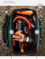 Bolsa De Hombro Para Electricista Organizador Fortalecido Impermeable Profesional Mecánico Bolsa De Manos Resistentes - details 3