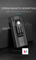 Linterna LED Recargable EDC De Portátil Con Llave De Rescate Impermeable 10 Modos De Iluminación Super Brillante Con Magnético Para Exteriores - details 7