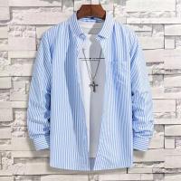Camisa De Patoleta Para Hombre Con Manga Larga Para Uso Formal Y Casual Estilo Casual Inteligente Cuadros Talla Única - details 11