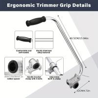 Manija De Trimmer De Cinta Para Jardín Herramientas De Paisajismo Y Cortacésped Con Soporte Y Abrazadera Accesorio Para Máquinas De Jardinería - details 0