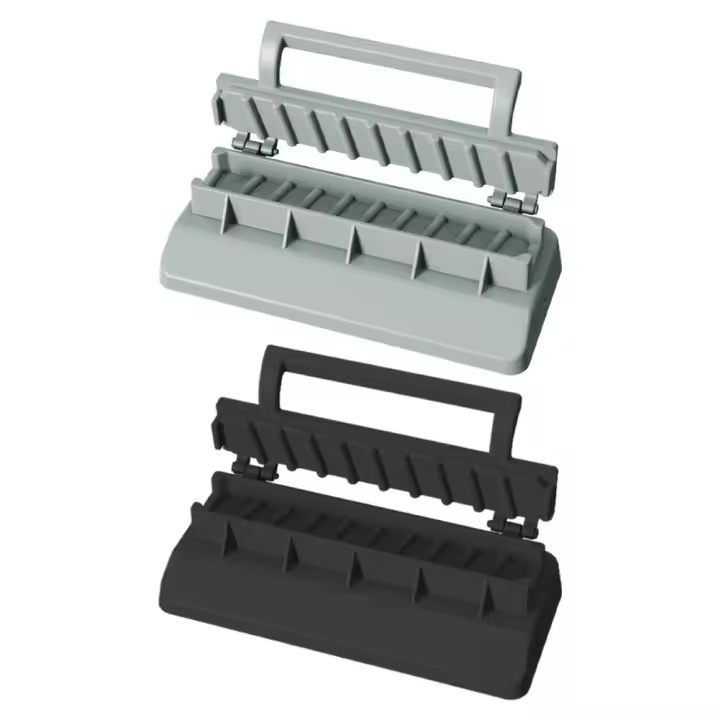 Máquina Manual De Preparación De Kebab Para BBQ Hacer Skewer De Carne Plástico Reutilizable Herramientas De Barbecue Para Camping - 1