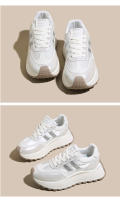 Zapatillas De Correr Para Mujer Retro Plataforma Ligera Transpirables Deporte Casual Zapatos De Muffin Estudiante Nuevo 2024 - details 21