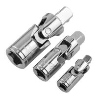 Juego De Adaptadores De Unió Universal Con Barra De Extensión De Ángulo Y Destornillador Manual Y Pneumático Bendible Herramientas De Sockets Universal De Acero Aluminio - details 7