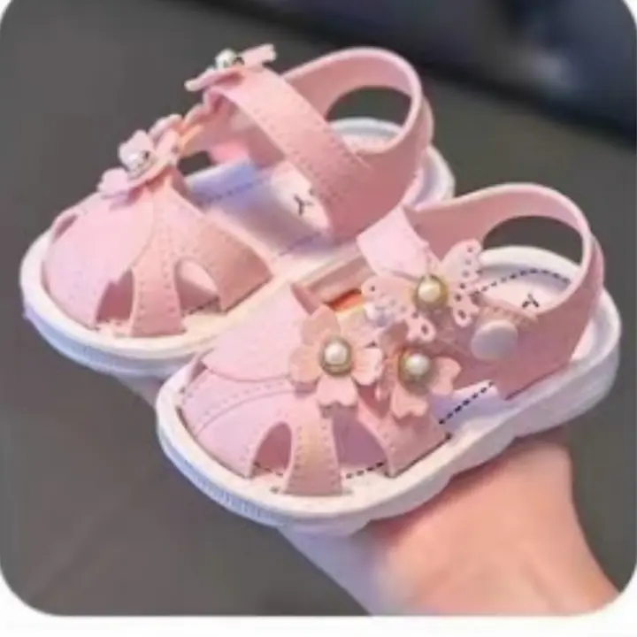 Sandalias Deportivas Transpirables Para Niñas Verano Zapatos De Playa Casuales Suela Suave Cómodas Antideslizantes Moda Sandalias - 1