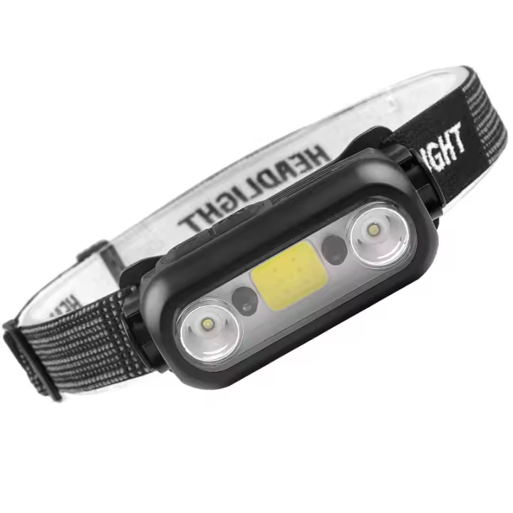 Nuevo Faro de inducción XPE + COB, Luz powerful, Carga USB, para exteriores, ligero, para correr de noche, cycling, iluminación frontal - 1