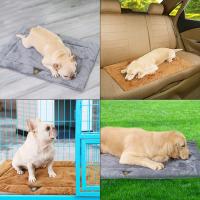 Alfombra De Descanso Para Mascotas Con Aislamiento Térmico Auto-Generada Para Gatos Y Perros Recién Parturidos Y Cirugía Suave Sillón De Nylon Cubierta De Dormir - details 7