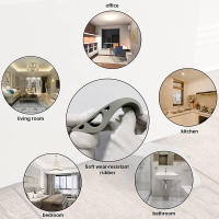 Par De Puertas Protección De Seguridad Para Bebés Wedge De Goma Tipo Puente Con Diseño De Ratón Stopper Guardia Porta Protección Conveniente - details 5