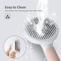 Cepillo para perro, cepillo de pelo muerto autolimpable para gato perro de pelo largo y corto para eliminar eficazmente hasta el 95% de pelo muerto y pelo Tomentose Undercoat Tangles Dead - details 3