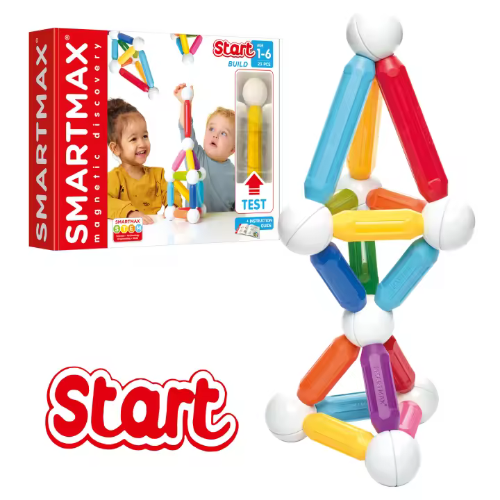 Smartmax Start Building Set  Imanes Niños  Juegos Educativos  Bloques Construcción Niños  Juegos Infantiles - 1