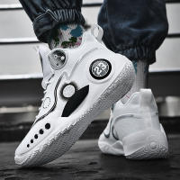 Zapatos De Baloncesto Para Hombres Ligeros Y Transpirables Tenis De Entrenamiento Unisex Con Suela Antideslizante Y Almohadillado Alta Top Para Correr Y Deportes - details 16