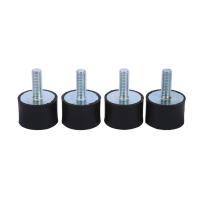 4Pcs M8/M6 Monturas De Goma Absorbedor De Choque Antivibración Bobines Isolador De Ruido Piezas De Repuesto Para Absorber Vibration - details 6