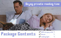 Luz De Lectura Portátil USB Recargable LED Flexible Y Mano Libre Para Libros Luz Nocturna De Amanecer Para Viajes Y Artesanías - details 9