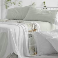 Juego de Sábanas  Cama 180 cm Modelo 138  50% Algodón de Burrito Blanco – Suavidad, Estilo y Confort para tu Dormitorio. - details 1