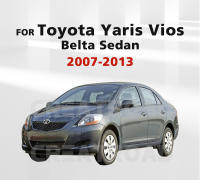 Defensas De Barro Para Toyota Yaris Sedan Vios Limo Belta 2007-2013 Protección Contra Salpicaduras Y Daños Fijación Con Tornillos - details 0
