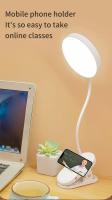 Lámpara De Mesa USB Recargable Con Clip Para Lectura De Cama Luz Nocturna LED Táctil Con 3 Modos De Dimming Protección Ocular - details 4