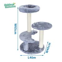 LILI HOME Rascador para Gatitos - Desde Pequeño hasta Grande disponibles en una variedad de modelos y tamaños. Diseñados para satisfacer las necesidades naturales de rascado y juego de los gatos, estos rascadores son tanto funcionales como divertidos. - details 4