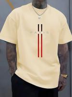Camiseta De Algodón Puro Para Hombres Y Mujeres Estilo Casual Con Patrón De Letras De París Manga Corta Cuello Redondo Top De Fitness Transpirable Ligera Secado Rápido Protección Solar - details 3