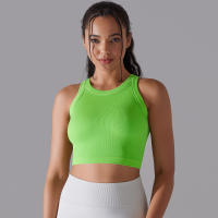 Sujetador Deportivo De 2 Niveles Para Mujer Sexy Yoga Alta Soporte Impacto Deporte Ropa Interior Correr Secado Rápido Top Deporte Gimnasio Con Almohadillas - details 50
