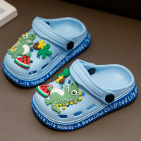 Zapatillas De Dinosaurio Para Niños Antideslizantes Secado Rápido Transpirables Sandalias De Jardín Para Bebés Con Patrón De Dinosaurio - details 6