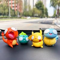 Colección De Figuras De Pokemon Pikachu Bulbasaur Charmander Squirtle Juguetes De Modelo Lindos Y Estúpidos Para Fans - details 5