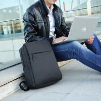 Mochipa para portátil de gran capacidad para hombre, Morral Escolar multicuonal de viaje with Carga USB, Oxford, impermeable - details 3