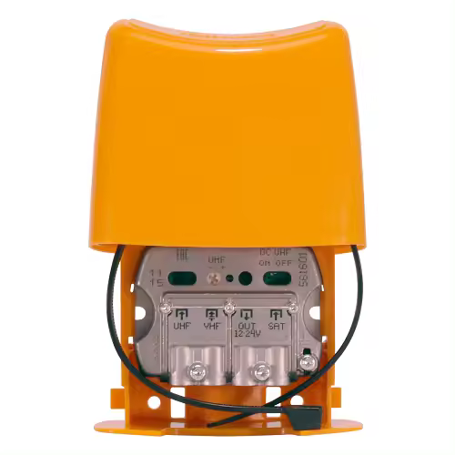 Amplificador mastil nanokom 1e uhf 30 dB  Amarillo - 1