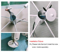 Modern Sputnik Ceilin Ganchillo Lámpara Colgante Satellite Iluminación Fuente De Luz Decorativa Para Sala De Estar Y Comedor Material De Hierro - details 28