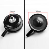 Accesorios Para Bomba De Filtro Pieza De Repuesto Para Compresor De Aire Silenciador Metálico Negro 20mm Set Práctico - details 6