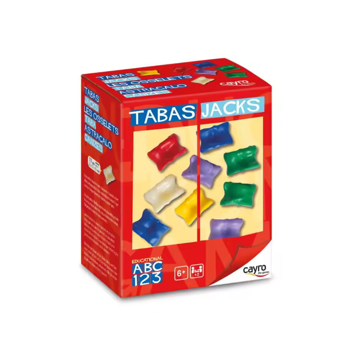 Juego de tabas de colores - Cayro - Juego tradicional - 1
